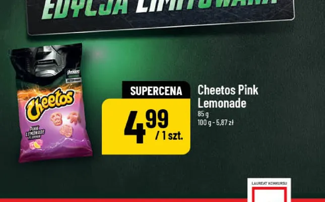 Chrupki Cheetos Pink Lemonade promocja w POLOmarket