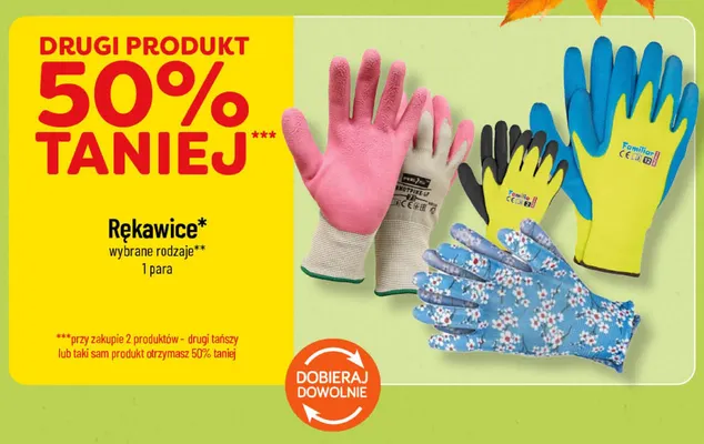Rękawice promocja w POLOmarket