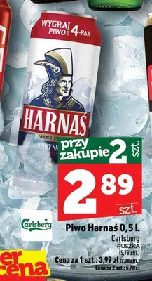 Piwo Harnaś promocja w TOPAZ