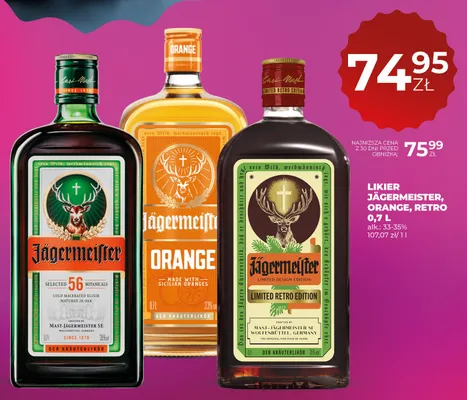 Likier Jägermeister promocja w Duży Ben