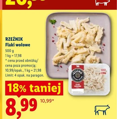 Flaki wołowe Rzeźnik promocja w Lidl