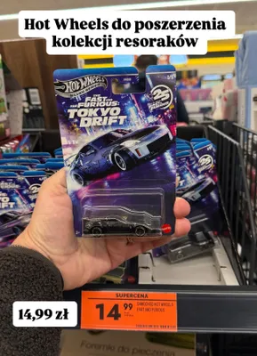 Samochód Fast and Furious promocja w Biedronka