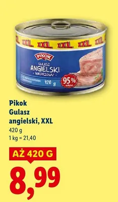 Gulasz angielski, XXL promocja w Lidl