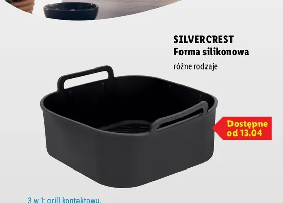 Forma silikonowa, różne rodzaje promocja w Lidl