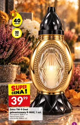 Znicz TM-9 Owal galwanizowany R-MAX promocja w Twój Market