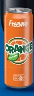 Napój gazowany Freeway Orange puszka promocja w Lidl