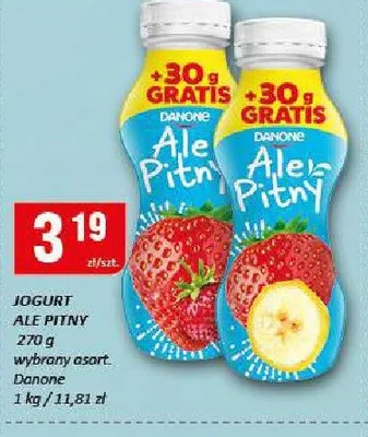 Jogurt Ale Piton promocja w Chorten