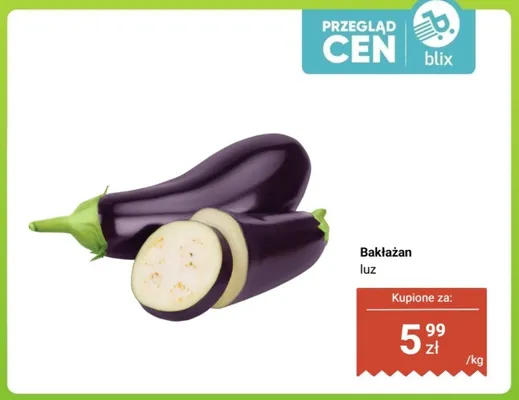 Bakłażan luz Dino promocja w Dino
