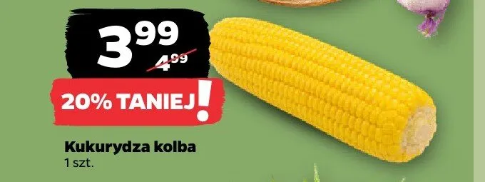 Kukurydza kolba promocja w Netto