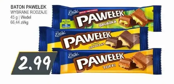 Baton Pawełek gruszka promocja w Słoneczko