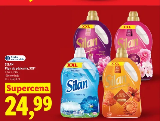 Płyn do płukania Silan Aromatherapy Magic Magnolia XXL promocja w Lidl