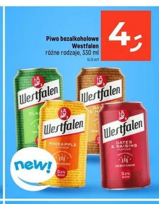 Piwo bezalkoholowe Westfalen Pineapple promocja w Dealz