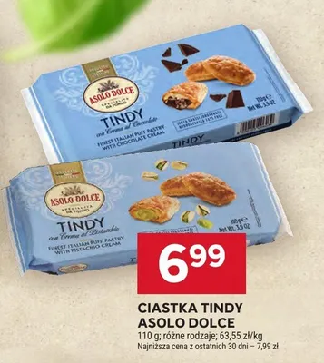Ciastka Tindy Asolo Dolce promocja w Stokrotka