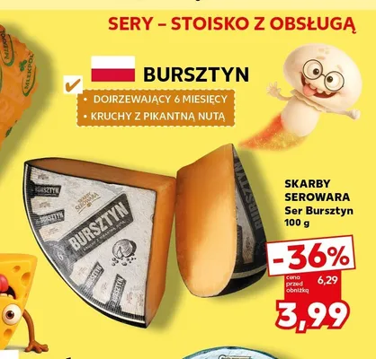Ser Bursztyn Skarby Serowara promocja w Kaufland