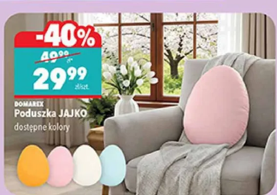 Poduszka Jajko  promocja w Biedronka