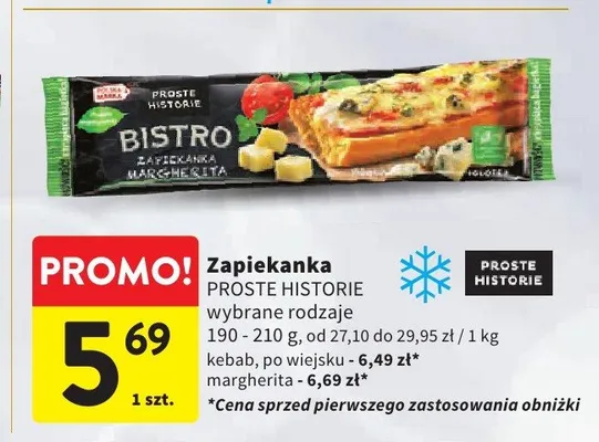 Zapiekanka po wiejsku Proste Historie promocja w Intermarche