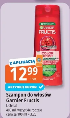 Szampon do włosów Fructis promocja w Leclerc