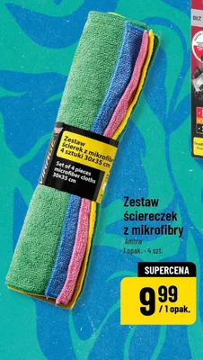 Zestaw ściereczek z mikrofibry promocja w POLOmarket
