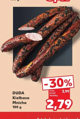 Kiełbasa Mnicha Duda promocja w Kaufland
