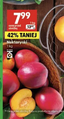Nektarynki promocja w Delikatesy Centrum