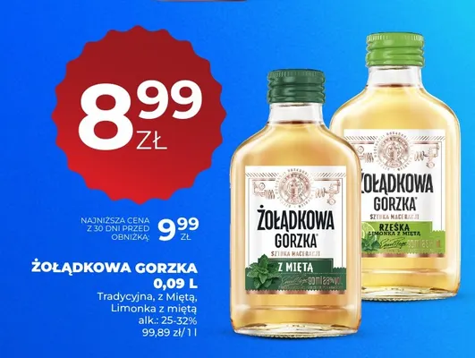 Żołądkowa Gorzka tradycyjna promocja w Duży Ben