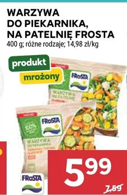 Warzywa do piekarnika, na patelnię, danie frosta promocja w Stokrotka