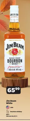 Bourbon whiskey Jim Beam White promocja w Netto