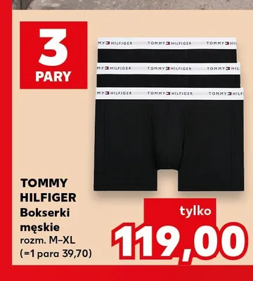 Bokserki męskie Tommy Hilfiger 3-pak promocja w Kaufland