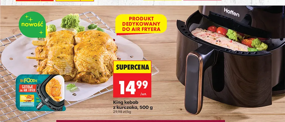 King kebab z kurczaka beFOODIE promocja w Biedronka