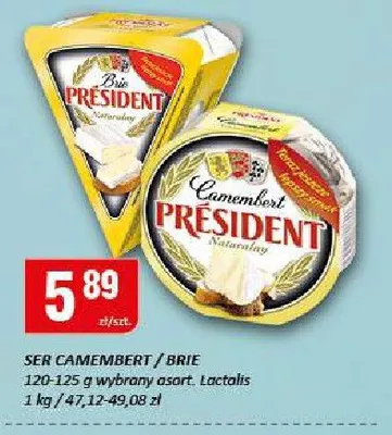 Ser Camembert / Brie promocja w Chorten