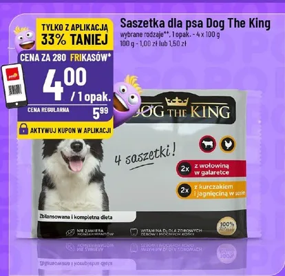 Saszetka dla psa różne rodzaje promocja w POLOmarket