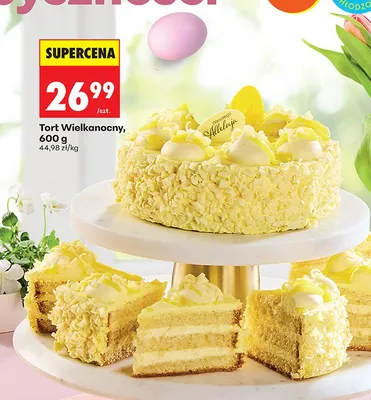 Tort Wielkanocny promocja w Biedronka