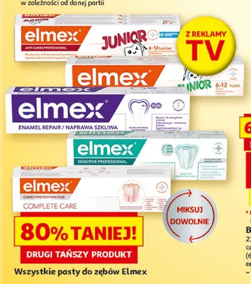Pasta do zębów Elmex Sensitive Professional promocja w Auchan