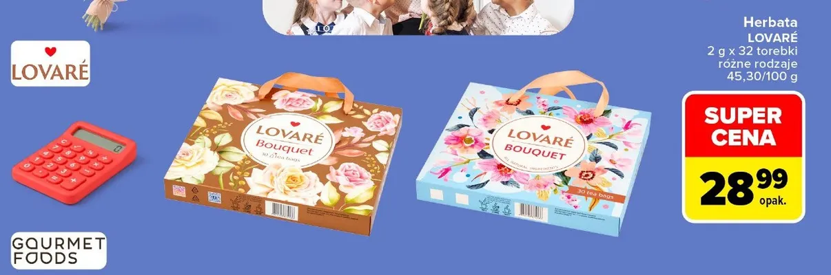 Herbata Lovaré promocja w Carrefour Market
