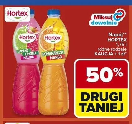Napój Hortex Pomarańcza Mango promocja w Carrefour