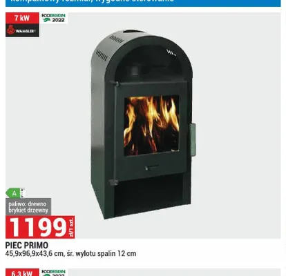 Piec Wamsler Primo promocja w Merkury Market
