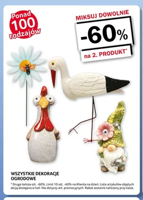 Dekoracje ogrodowe promocja w Selgros