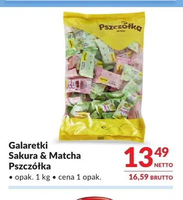 Galaretki Sakura & Matcha Pszczółka promocja w Makro