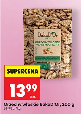 Orzechy włoskie BakaD'Or promocja w Biedronka