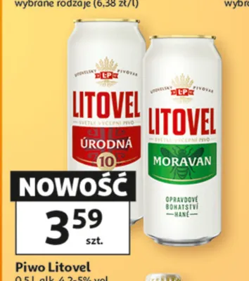 Piwo Litovel Úrodná 10 promocja w Auchan