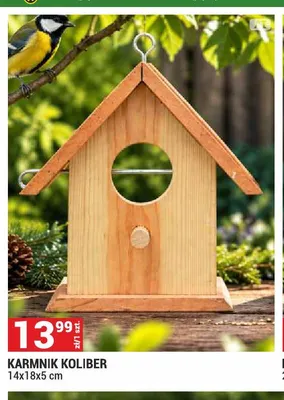 Karmnik Koliber 14x18x5 cm promocja w Merkury Market