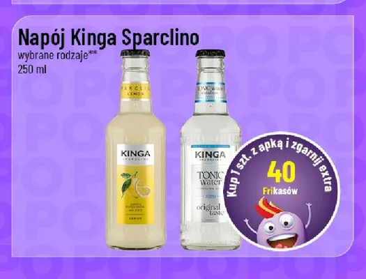 Napój gazowany Kinga Sparclino Lemon promocja w POLOmarket