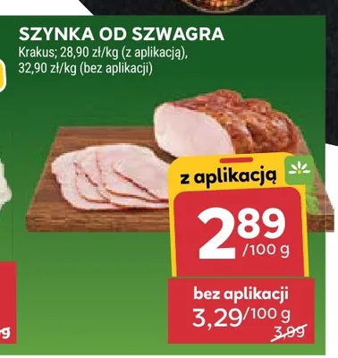 Szynka od Szwagra Krakus promocja w Stokrotka