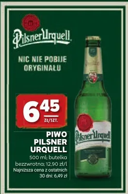Piwo Pilsner Urquell promocja w Stokrotka