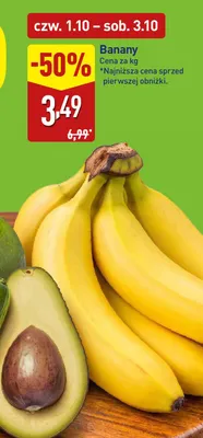 Banany promocja w Aldi