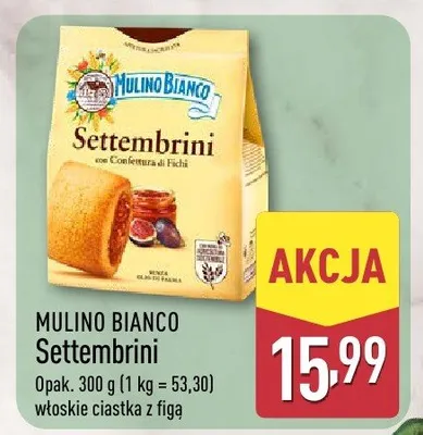 Settembrini włoskie ciastka z figą promocja w Aldi