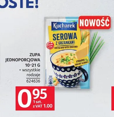 Zupa jednoporcjowa Kucharek promocja w Selgros