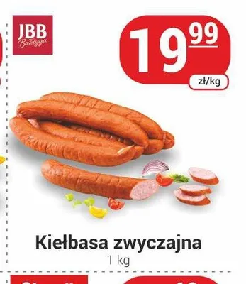 Kiełbasa zwyczajna JBB Bałdyga promocja w Delikatesy Sezam