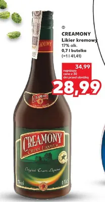 Likier kremowy promocja w Kaufland