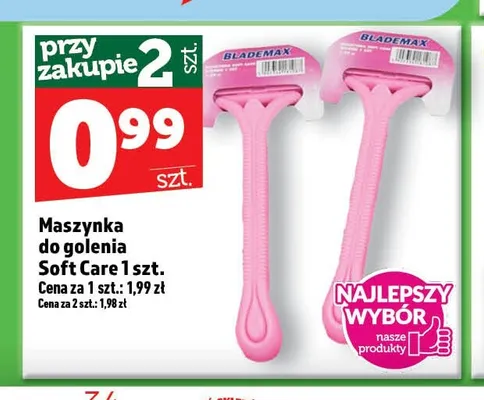 Maszynka do golenia Blademax Soft Care promocja w TOPAZ